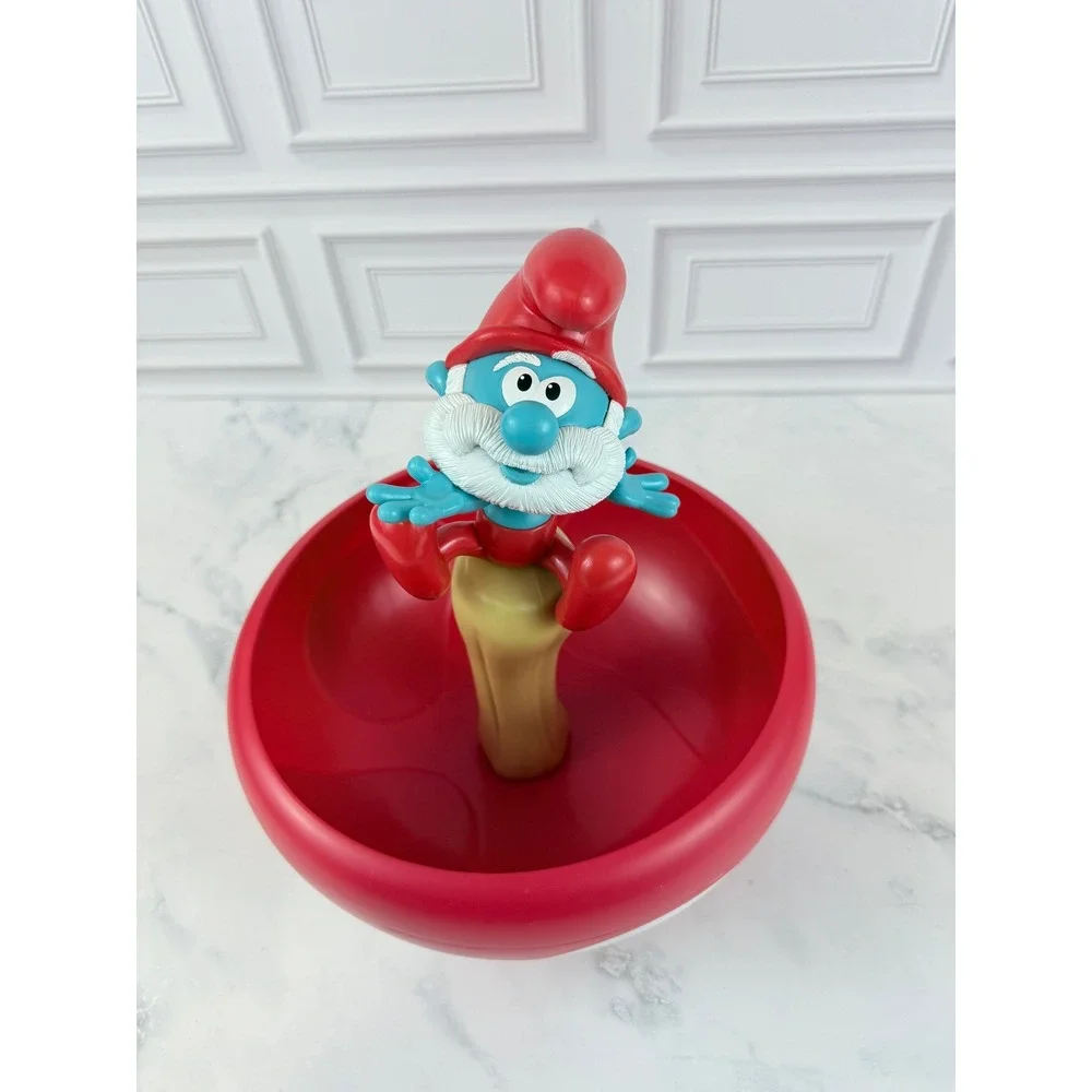 Papa Smurf on a Mushroom Popcorn Bucket 2025 Movie Merchandise
